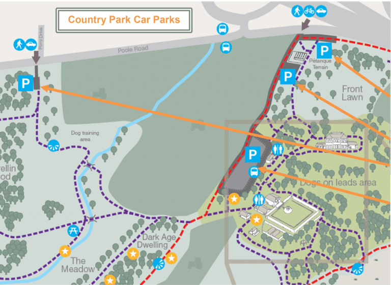 Car-Park-Map-web-post - Upton Country Park, Poole