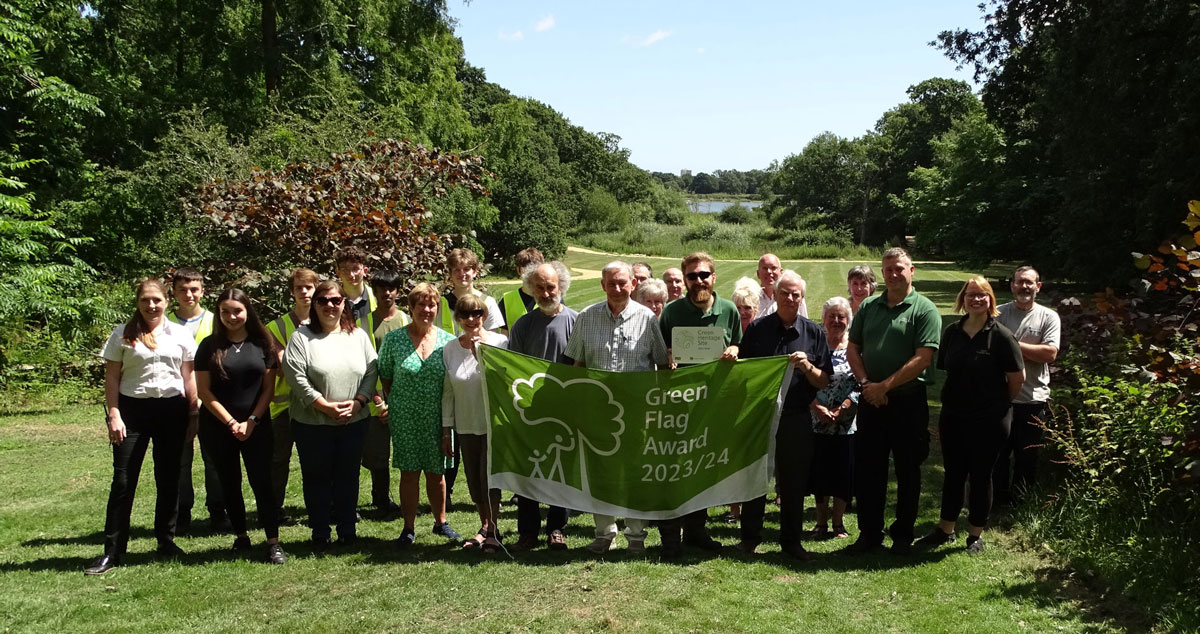 Green Flag Awards 2022, celebrated at Coy Pond