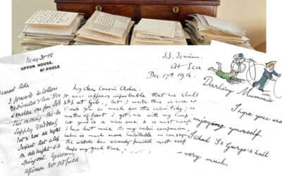 Volunteers needed to help transcribe our Llewellin Letters Collection