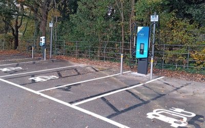 New Electric Vehicle Charging & Relocated Accessible Parking Bays